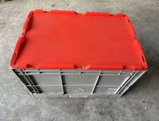 Klappkiste mit Deckel 600x400x400mm Stapelkiste Faltbox