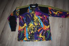 Adidas 90er Retro Langarm Torwart Trikot Gr XXL bunt Vintage 80er ZX 1 Oldschool