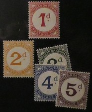 Tristan da Cunha Scott #J 1-5