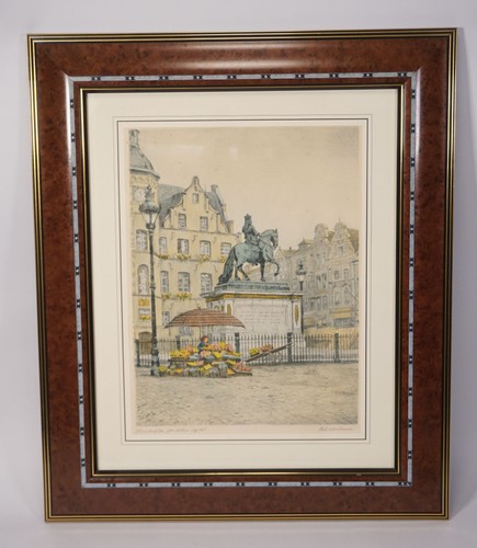 Fritz hartmann radierung - fritz,