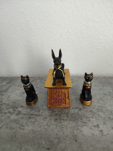 Anubis schwarz und gold - schwarz,