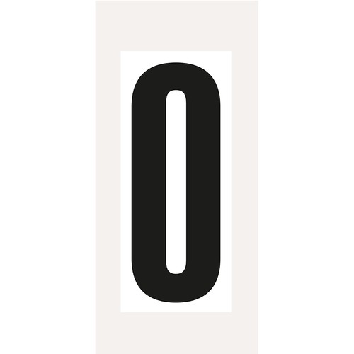 Aufkleber buchstabe - buchstabe, o