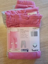 Gr. 74/80 Schlupfhose Mädchen pink grau Neu Impidimpi