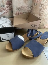 Sanita Sandalen Holzsohle