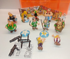Ferrero Ü-Ei Figuren Asterix kompletter Satz (10 Figuren) mit Beipackzettel