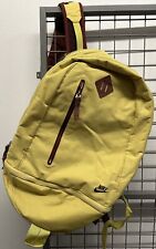 Nike Rucksack Gelb Braun Groß Skateboard Schule Tasche Bag TOP