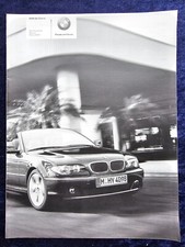 BMW 3er E46 Cabrio  Preisliste 3.2005 Modelle: 318Ci, 320Ci, 325Ci, 330Ci, 320cd