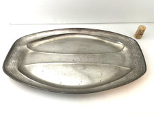 Zinn Jugendstil große Schale