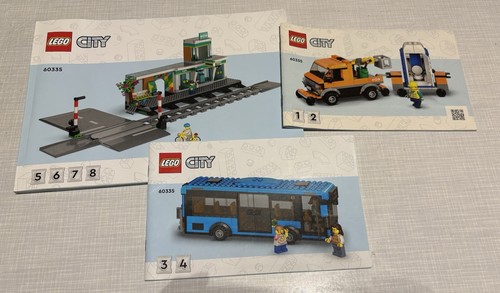 Lego city 60335 - lego, bahnhof