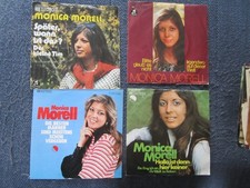 Vinyl  7''  Single Sammlung -  8 St.  MONICA MORELL - Bildhüllen