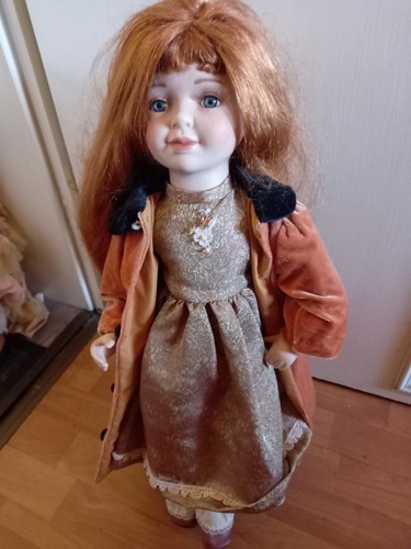 Porzellan puppe - porzellan,