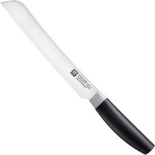 ZWILLING Messer Brotmesser NOW S Wellenschliff Küchenmesser 20 cm design schwarz