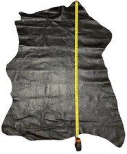 Lederhaut Schwarz Echtleder  Lammleder Echt Leder 89x63 Cm