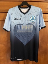 Stuttgarter Kickers Trikot, Komolong 8 Team Signiert, 2017/18 Match Prepared