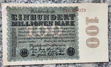 Deutsches reich reichsbanknote - deutsches,