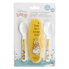 Besteck Löffel Reiseset Baby Winnie Pooh praktische Aufbewahrungsbox