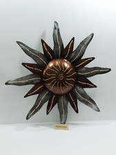 Sonne metall wanddeko mit - sonne,