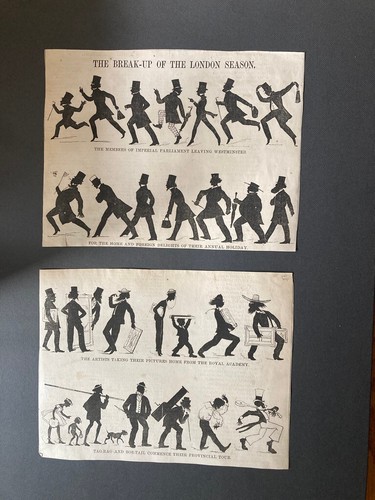 Silhouette satirische