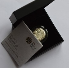 Silbermünze Edinburgh 1 £