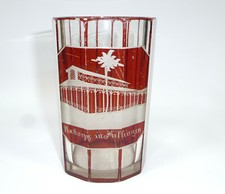 Bad Kissingen Badeglas Glas um 1900