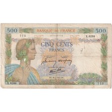 Frankreich, 500 Francs, La