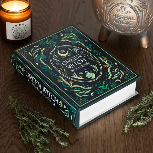 Green witch dekobox - "green, witch"