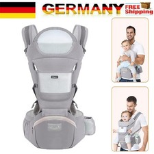 9 in 1 Baby Carrier Ergonomische Babytrage Kindertrage Bauchtrage Rückentrage.