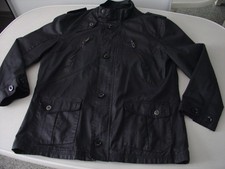 GEORGE Herren Jacke Blazer Trenchcoat Übergangsjacke, Schwarz, Gr. XL(52), neuw.