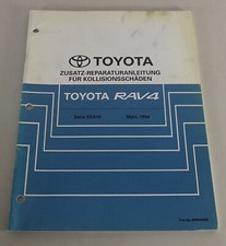 Werkstatthandbuch Toyota RAV 4 / RAV4 Karosserie / Kollisionsschäden, St.03/1994