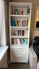 bücherregal weiß, 60x190 cm