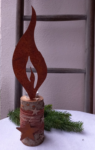Rost dekokerze teelicht - rost-dekokerze, "teelicht"