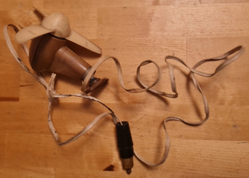 Oldtimer ventilator bakelit - oldtimer,