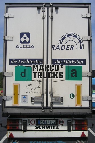 Lkw foto kofferauflieger - lkw,