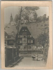 Straßenansicht, Wittigsthal im Erzgebirge bei Johanngeorgenstadt, Breitenbach