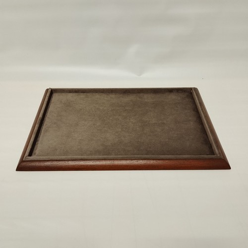 Schmucktablett samt vitrine - schmucktablett,