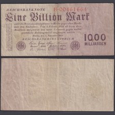 Deutsches Reich 1.11.1923 |