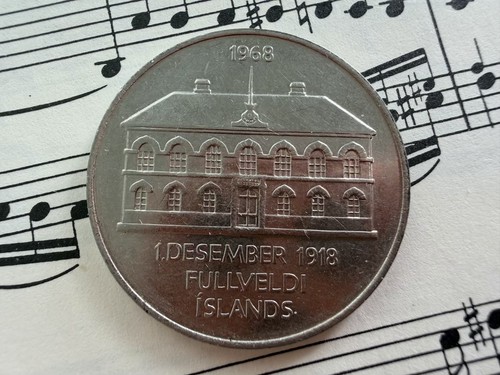 Iceland kronur 1968 km16 - 50,