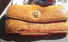 Clutch Schlangenleder sehr alt