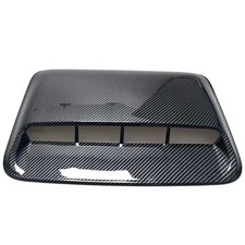 Universal Kohlefaser-Look Auto Lufthutze Abdeckung Motorhaube Haube Scoop Use