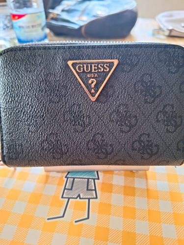 Guess damen geldbörse schwarz - damen,