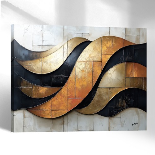 Leinwand bild abstrakt - leinwand,