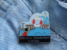 Pin Miniatur Wunderland Hamburg Motiv 06 Küste größte Modelleisenbahn der Welt