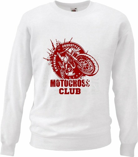 Sweatshirt motocross club - sweatshirt,