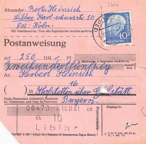 167426 bund 259 260 heuss - 259+260,
