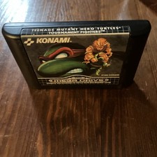 Turtles Tournament Fighters - Sega Mega Drive Game - Very Good Condition