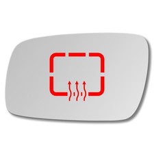 Spiegelglas Links Beheizbar für Volkswagen Phaeton 2002 - 2016