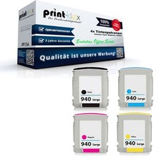 4x XL Tintenpatronen für HP
