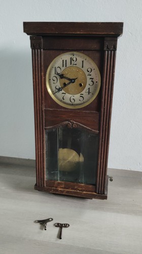 Pendeluhr wanduhr 1890 1920 - pendeluhr, 1890-1920
