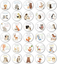 30 STK. Magnete Kinder für