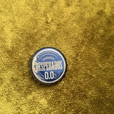 Gebrauchter, blau-weisser Kronkorken DESPERADOS  0.0 % ALC cap alkoholfrei